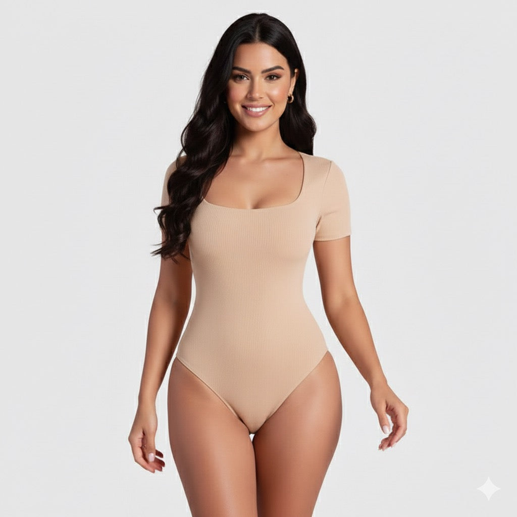 BODY MOLDEADOR MANGA CORTA | SHAPEWEAR