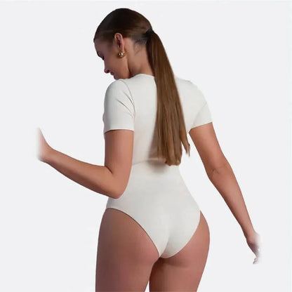 BODY MOLDEADOR MANGA CORTA | Bella
